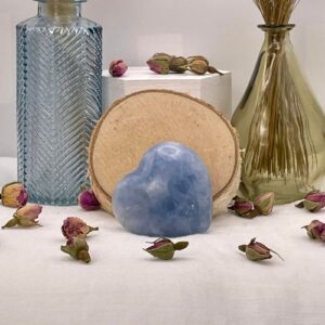 coeur calcite bleue 2