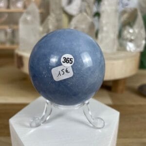 sphere calcite bleue 365